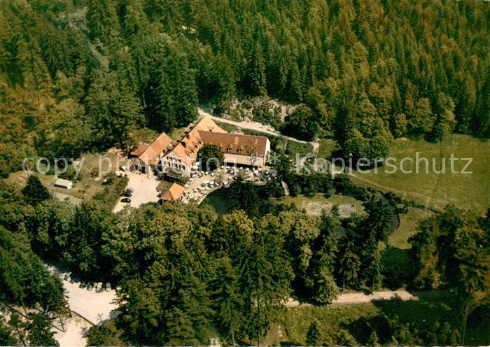Horn-Bad Meinberg Waldhotel Pension Silbermuehle Fliegeraufnahme