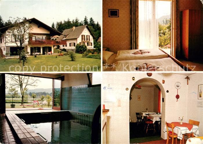 Krumpendorf Woerthersee Gaestehaus Liane Koefer Gaestezimmer Hallenbad Gaststube