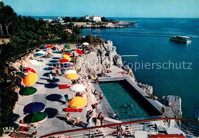 Juan-les-Pins Antibes 06 Eden Roc La Piscine et la Pointe de l'Ilette