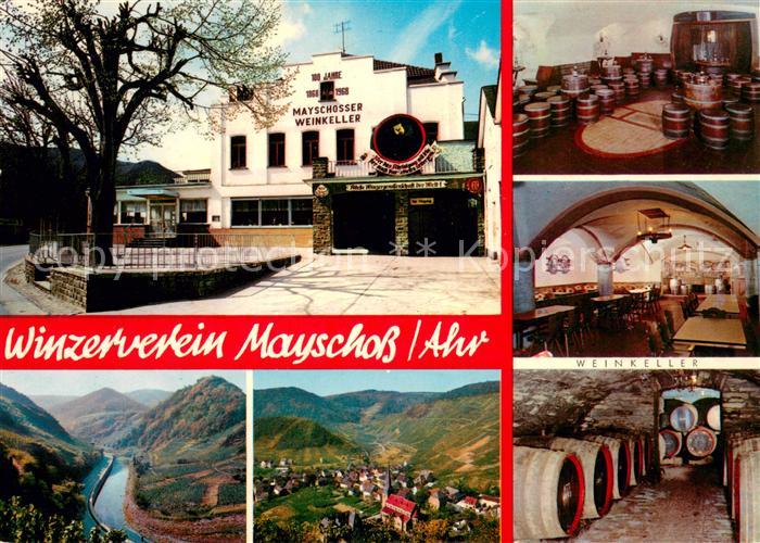 Mayschoss Mayschosser Weinkeller Details Ahrpartie Panorama