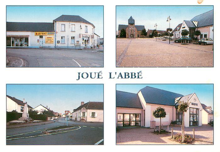 Joue-l Abbe Le Bar Tabac Alimentation Restaurant Le Monument La Place de l’Eglis