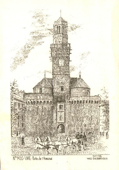 Vire Calvados Porte de l Horloge