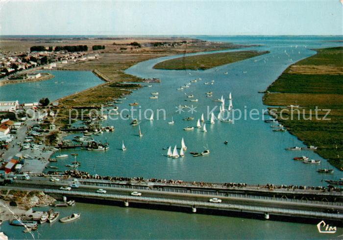 L Aiguillon-sur-Mer Vue aerienne Le Port
