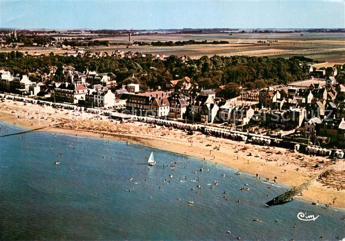 Saint-Aubin-sur-Mer Calvados Vue generale aerienne