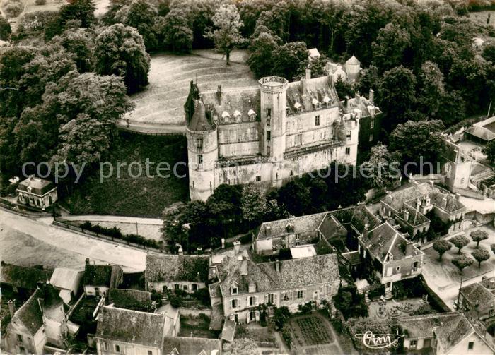 Montmirail Sarthe Le Chateau Vue aerienne