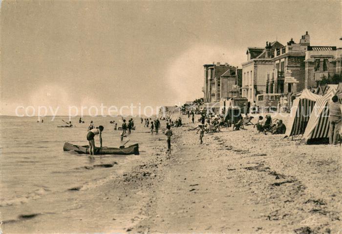 Le Crotoy La Plage a maree haute