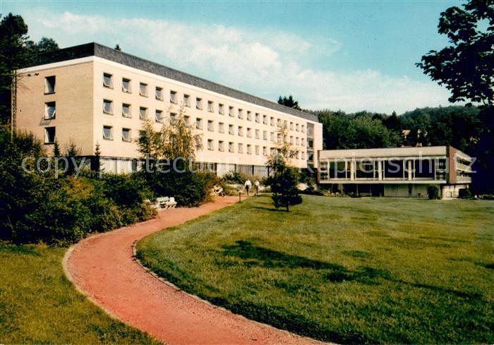 Bad Sachsa Harz Kuranstalt Suedharz der Bundesbahn Betriebskrankenkasse