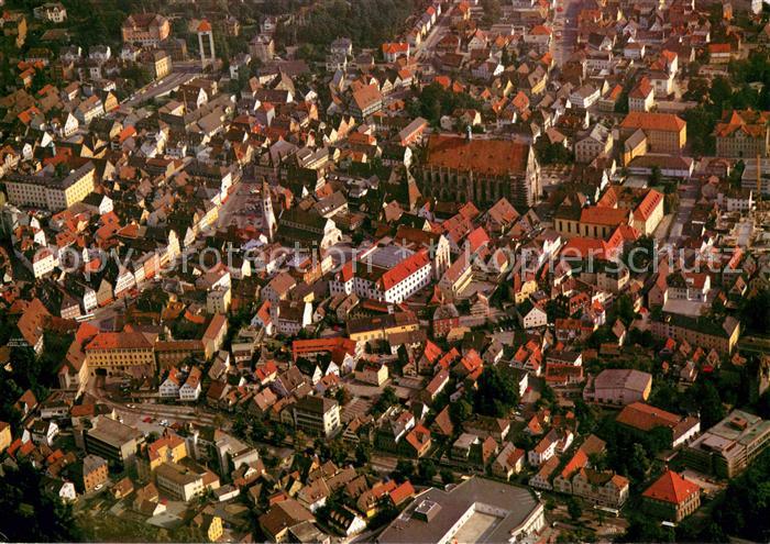 Schwaebisch Gmuend Zentrum Fliegeraufnahme