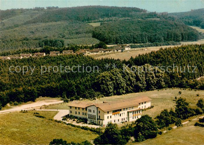 Blomberg Lippe Jugendherberge und Feriendorf Fliegeraufnahme