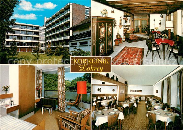 Bad Soden-Salmuenster Kurklinik Lohrey Restaurant Aufenthaltsraum Patientenzimme