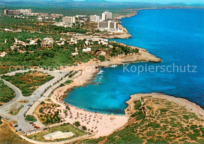 Cala Murada Al fondo Calas de Mallorca vista aérea