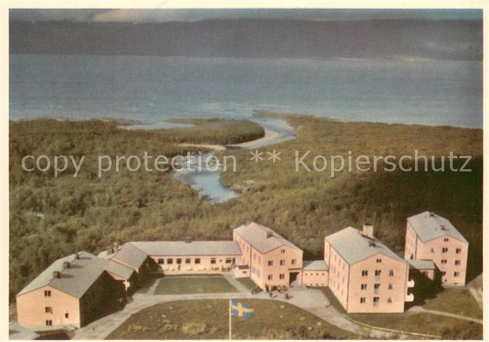 Lappland Lapland Abisko turiststation aerial view