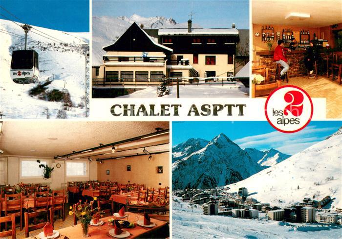 Les Deux Alpes Chalett ASPTT Village de sports d hiver Alpes Francaises
