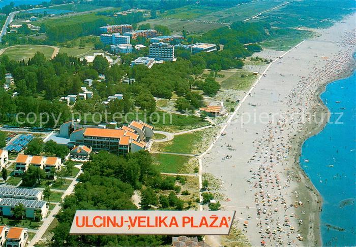 Ulcinj Velika Plaza Hoteli Fliegeraufnahme