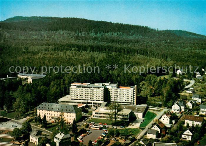 Bad Alexandersbad Kur- und Sporthotel Fliegeraufnahme