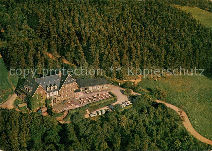 Dahle Altena Kohlberghaus Hotel Restaurant Fliegeraufnahme
