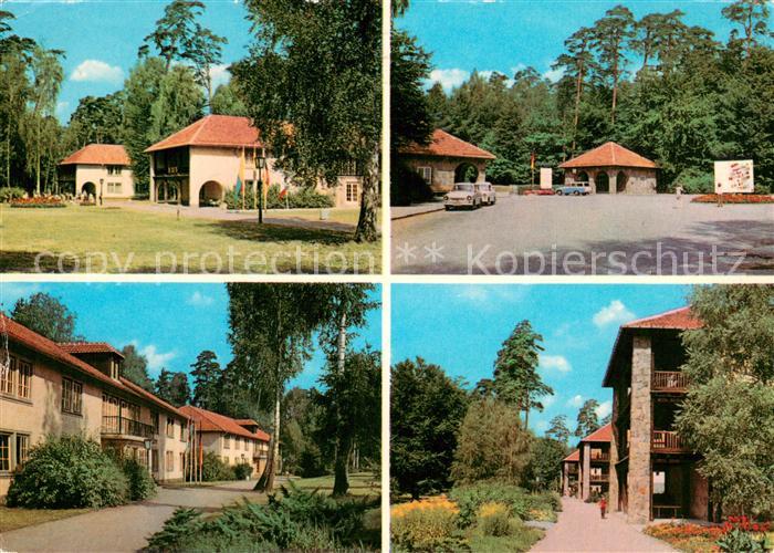 Altenhof Werbellinsee Pionierrepublik Wilhelm Pieck