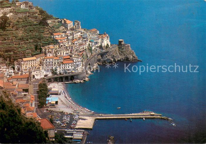 Amalfi vista dall'alto