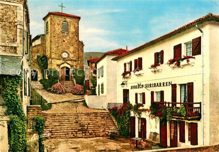 Biriatou Auberge Hiribarren Eglise