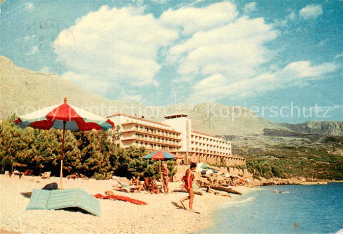 Makarska Dalmatien Hotel Jadran Strand