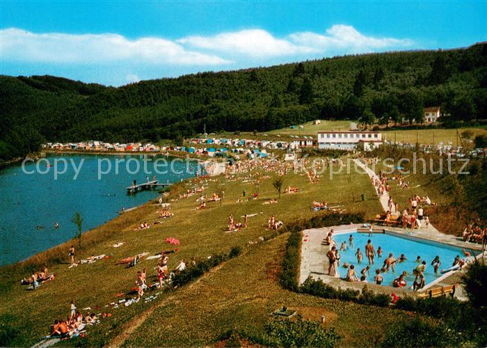Kessenhammer Erholungsanlage Freibad Badestrand am Biggesee