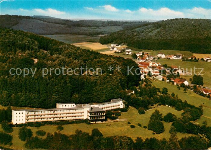 Grasellenbach Heinrich Gluecklich Haus Kneipp- und Luftkurort Fliegeraufnahme