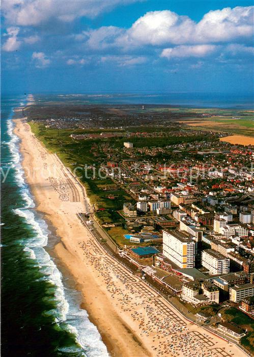 Westerland Sylt Nordseeheilbad Fliegeraufnahme