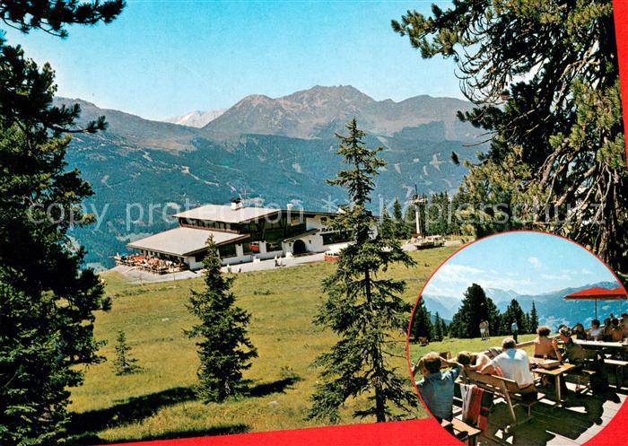 Rohrberg Tirol Bergrestaurant Rosenalm Fernsicht Alpenpanorama