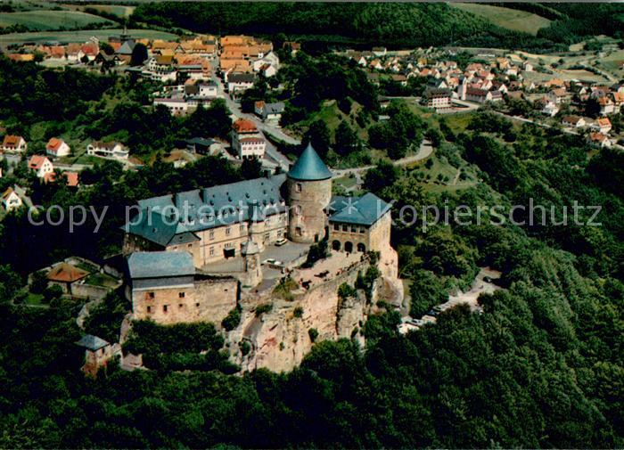 Waldeck Edersee Schloss Fliegeraufnahme