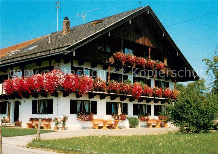 Bad Toelz Leonhard Singer Heissbauer Alter Bauernhof Blumenschmuck