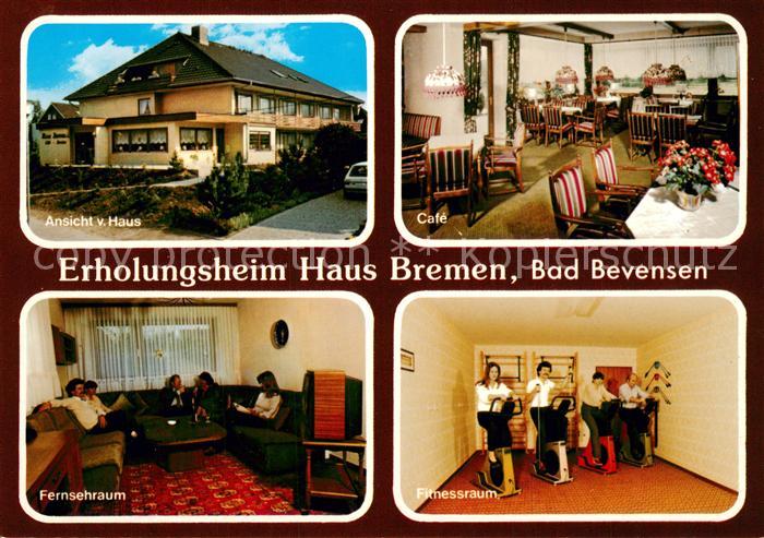 Bad Bevensen Erholungsheim Haus Bremen Cafe Fernsehraum Fitnessraum