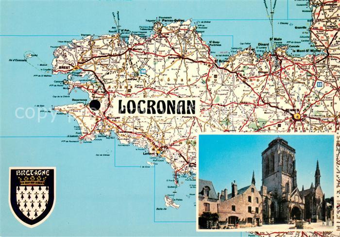 Locronan doit son nom a Ronan saint breton tres venere bien que simple ermite