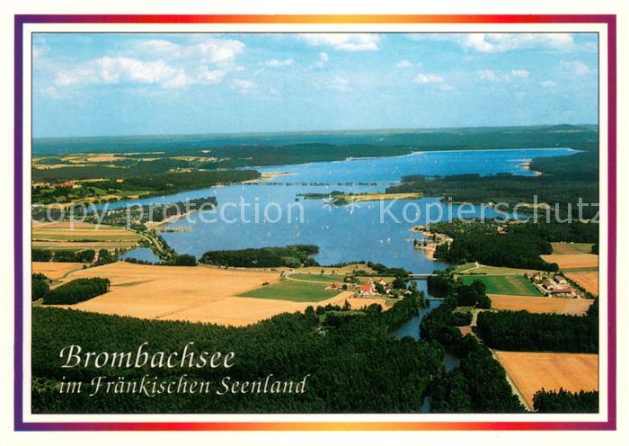 Brombachsee Fliegeraufnahme