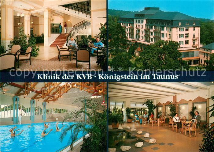 Koenigstein Taunus Klinik der KVB Foyer Hallenbad Gastraum