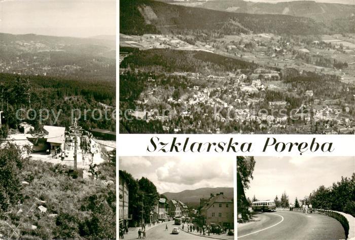 Szklarska Poreba Stacja przesladkowa wyciagu krzeselkowegona Szrenice Widok ogol