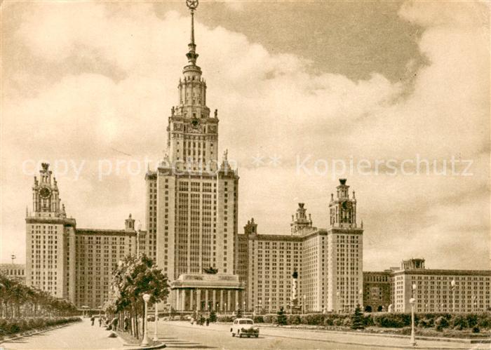 Moskau Moscou Staatl Lomonossow Universitaet