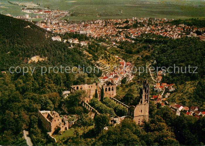 Bad Duerkheim Heilbad zwischen Wald und Reben mit Klosterruine Homburg Fliegerau