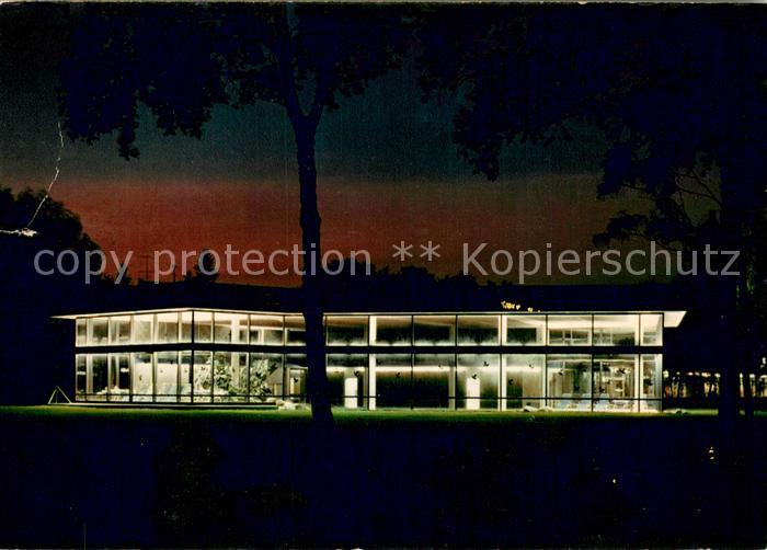 Bad Duerrheim Sole Mineral Bewegungsbad bei nacht