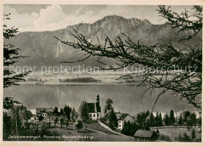 Mondsee Salzkammergut Mariahilferberg