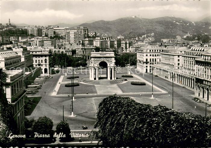 Genova Genua Liguria Piazza della Vittoria