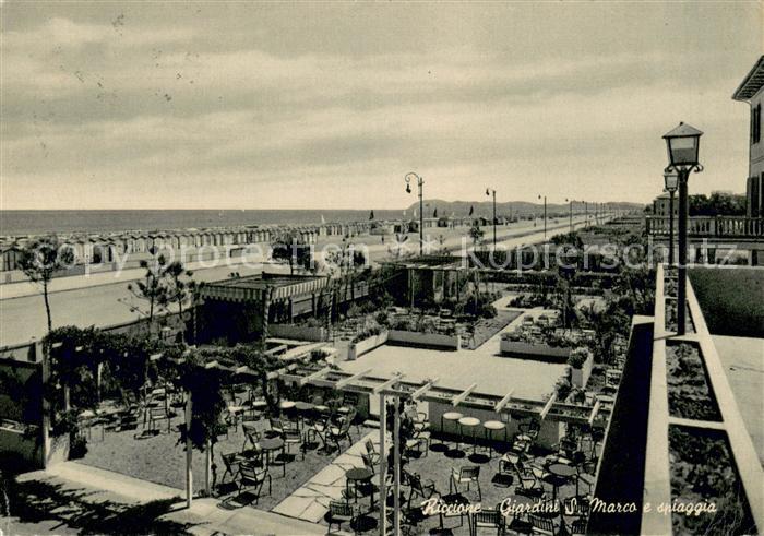 Riccione Giardini San Marco e spiaggia