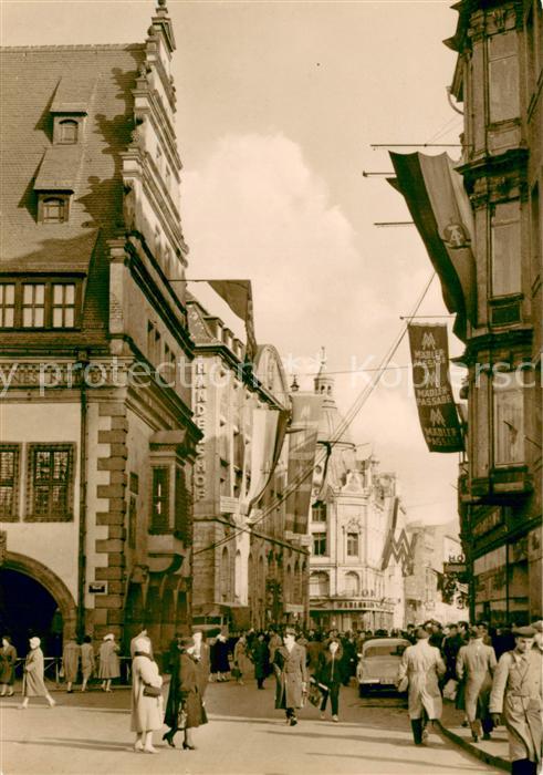 LEIPZIG Sachsen Grimmaische Strasse