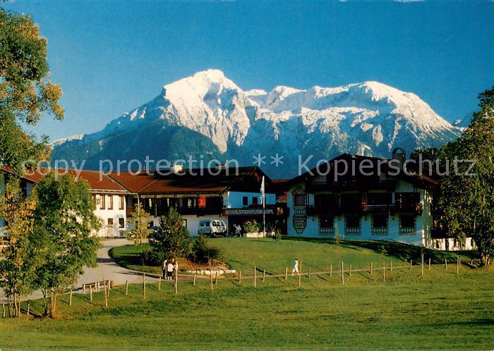 Bischofswiesen Rehabilitationsklinik Loipl mit Hohem Goell