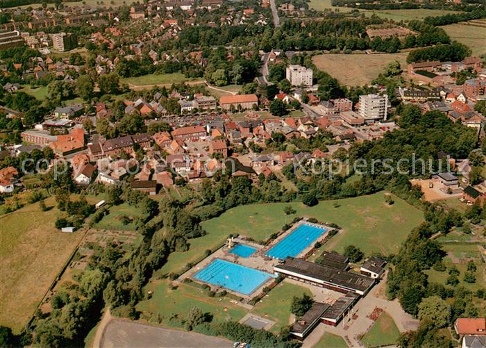 Bad Bramstedt Sol und Moorbad Fliegeraufnahme