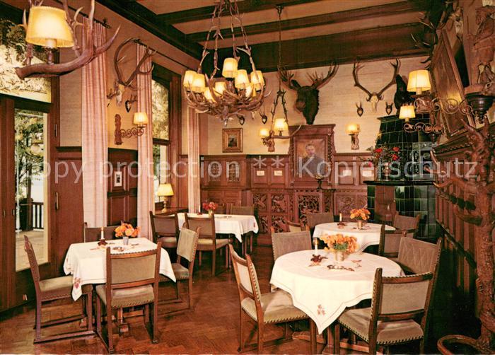 Assmannshausen Rhein Gasthof Krone Gaststube