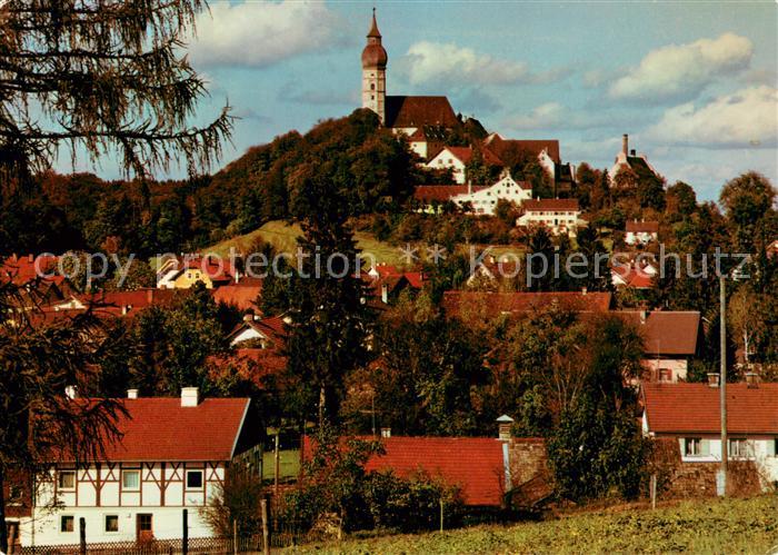 Andechs Kloster Andechs Ortsansicht