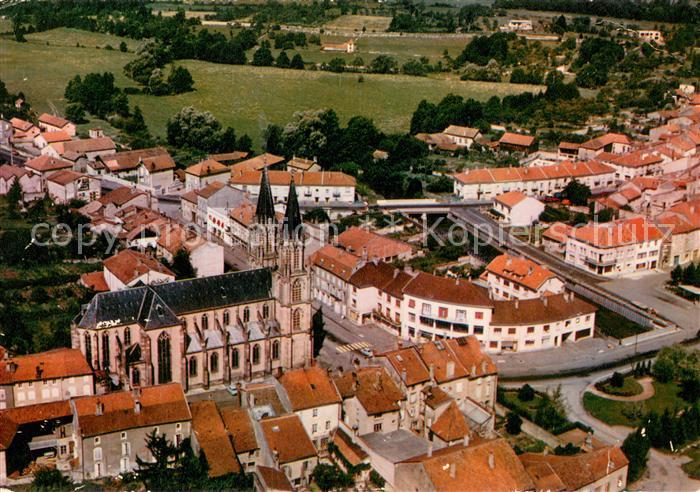 Blamont 54 Vue aerienne du centre