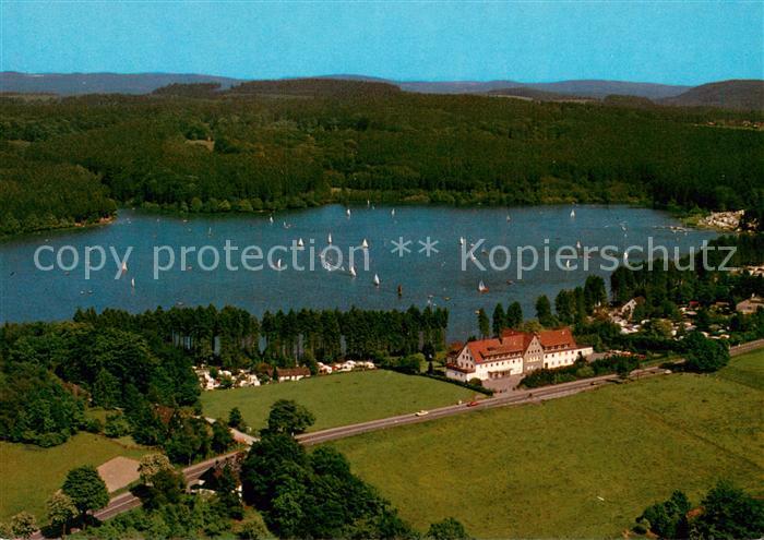 Marienheide Bruchertalsperre Fliegeraufnahme