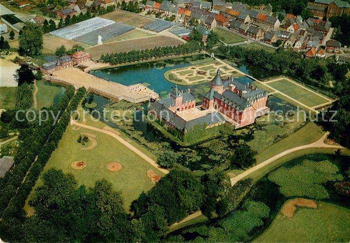 Anholt Museum und Park Fliegeraufnahme