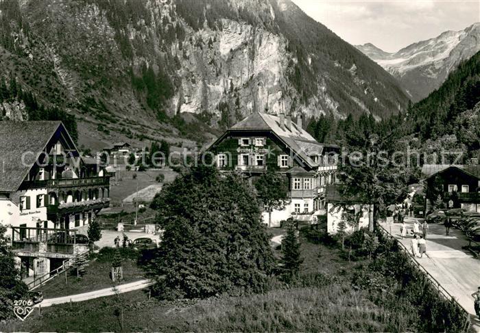 Badgastein Gaststaette Hotel Gruener Baum Koetschachtal Alpen